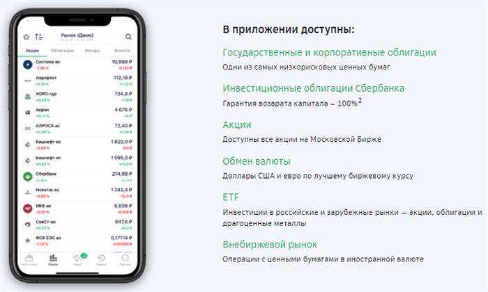сбер инвестор