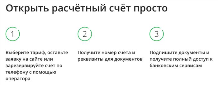 Как открыть расчетный счет для бизнеса