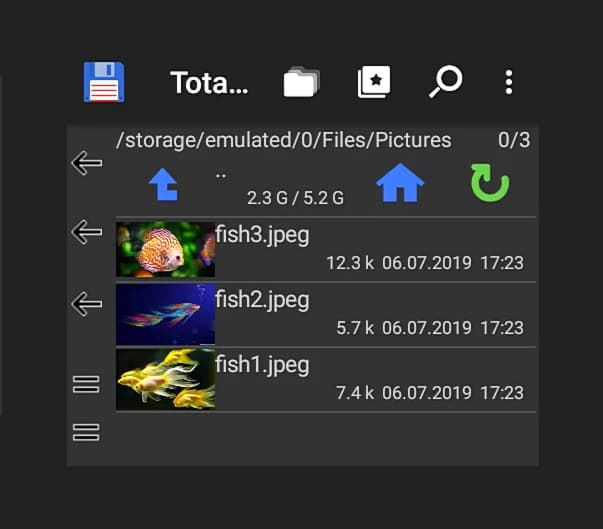Выбор файлов